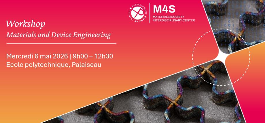 M4S - Workshop "Materials and Device Engineering"